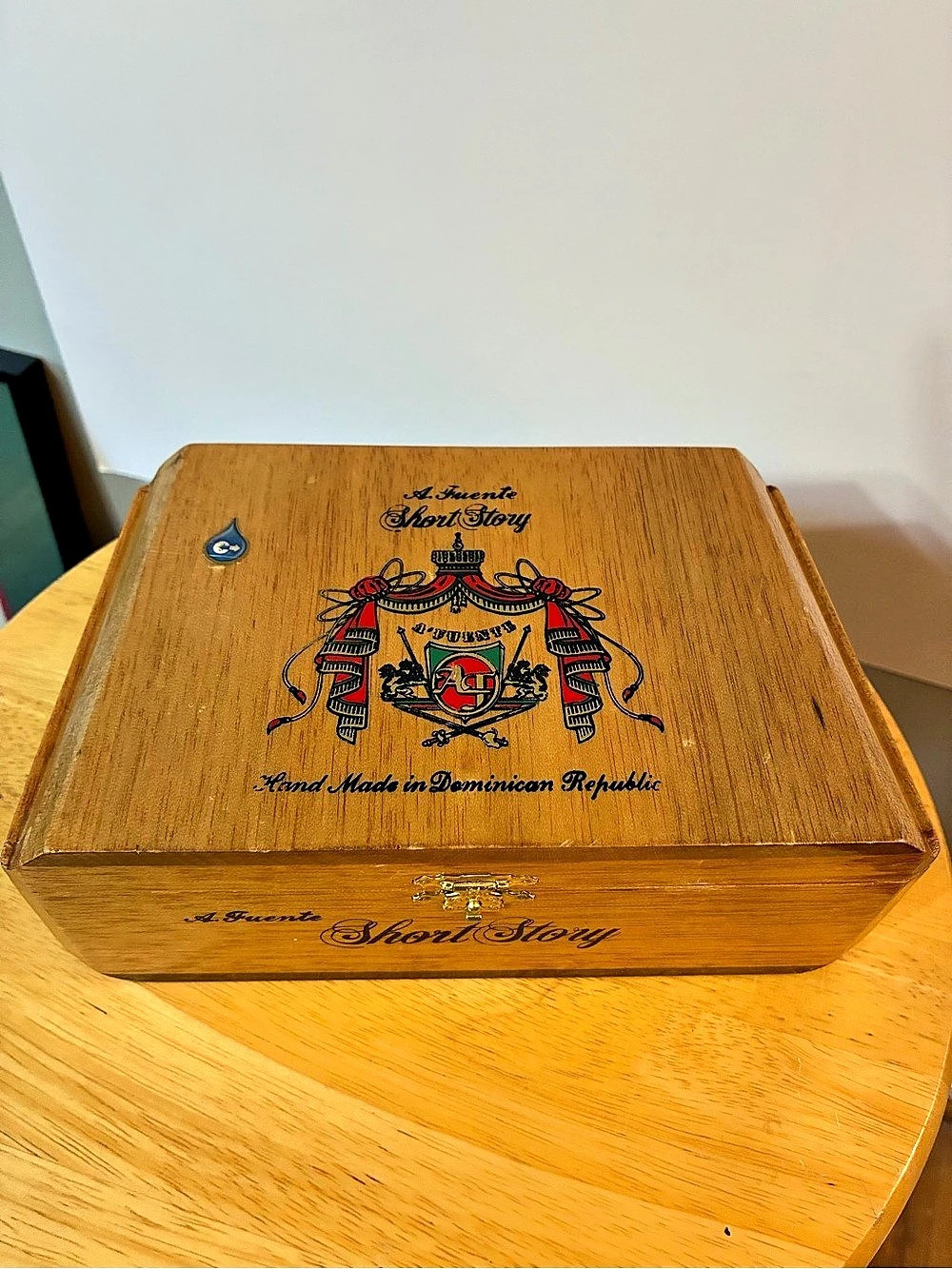 Arturo Fuente Short Story Wooden Cigar Box